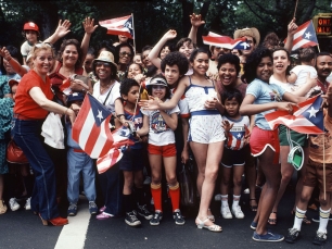 Puerto Rican Day Parade by Arlene Gottfried