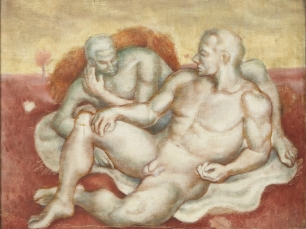 Bernard Perlin, Two Male Nudes