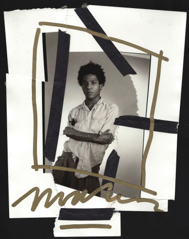Christopher Makos, Basquiat Collage 2